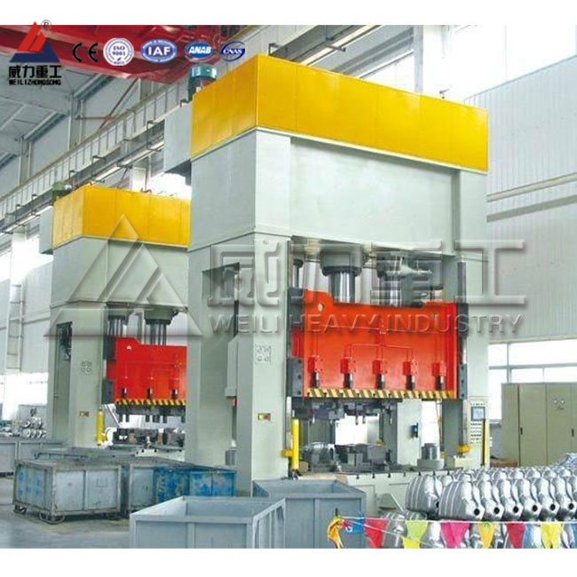 1200吨自动上下料粉末成型框式液压机电气控制系统介绍
