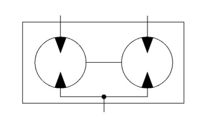 电工合金成型液压机液压分流器介绍